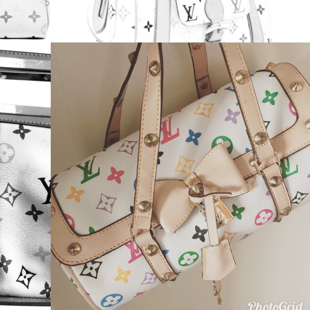 Found Murakami Multicolor White
